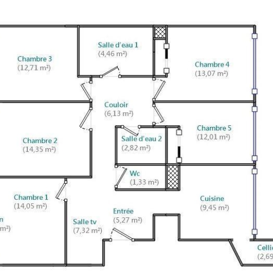  Annonces BONDY : Appartement | CRETEIL (94000) | 13 m2 | 615 € 