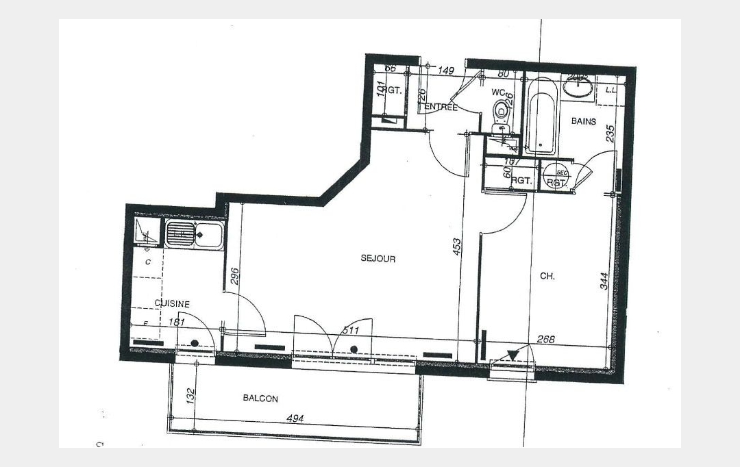 Annonces BONDY : Appartement | VILLEJUIF (94800) | 42 m2 | 244 000 € 